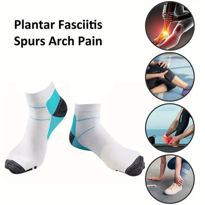 Plus Size Elastic Sports Ankle Compression Socks(10 Pairs)