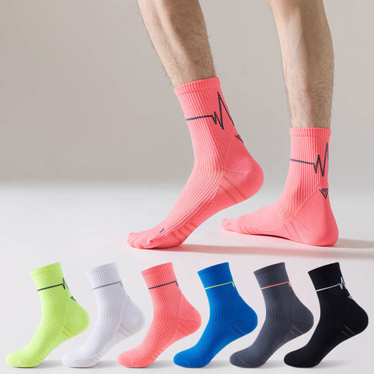 Plus Size Training Quarter Compression Socks(6 Pairs)