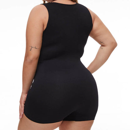 Plus Size Wide Shoulder Straps Bodysuits