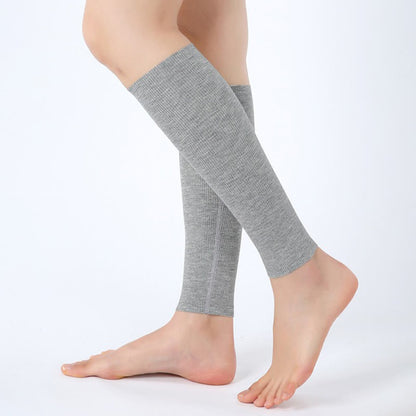 Modal Breathable Calf Pain Compression Sleeve Socks(2 Pairs)