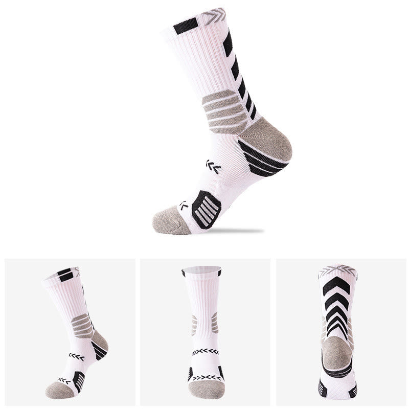 Plus Size Fashion Quarter Compression Socks(5 Pairs)