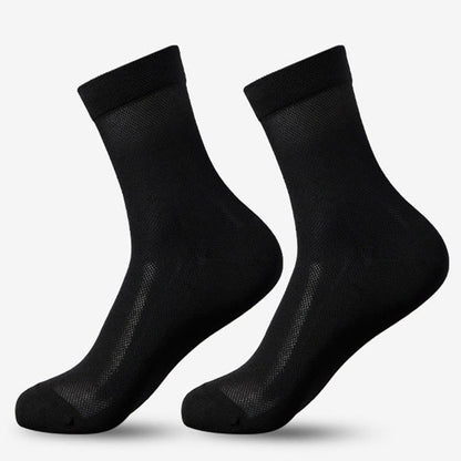 Plus Size Mesh Classic Quarter Socks(5 Pairs)