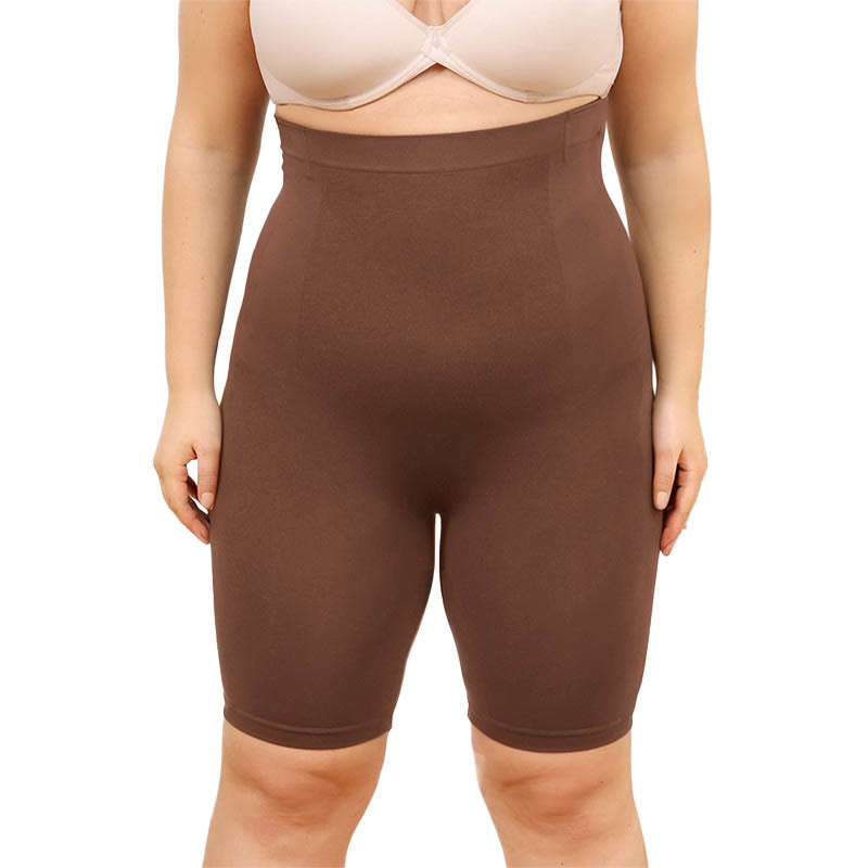 Plus Size High Waist Compression Shorts