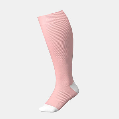 Plus Size Solid Color Elastic Compression Socks(3 Pairs)