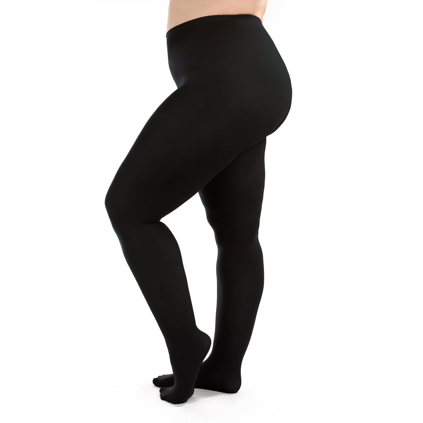 Plus Size Medical Compression Tights Pantyhose(15-20mmhg)