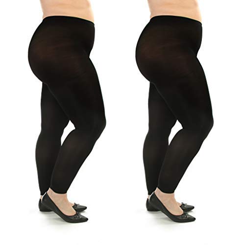 Plus Size Medical Footless Compression Tights(20-30mmHg)