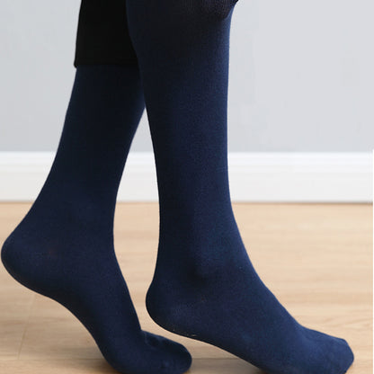 Plus Size Elasticity Knee High Socks(3 Pairs)