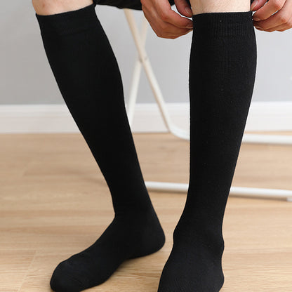 Plus Size Elasticity Knee High Socks(3 Pairs)