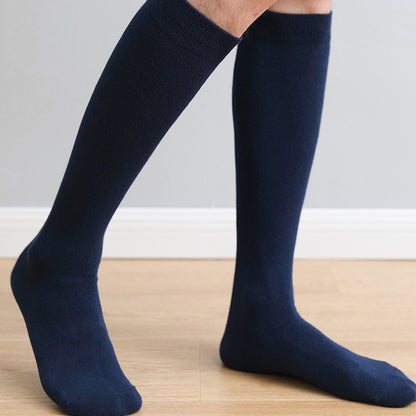 Plus Size Elasticity Knee High Socks(3 Pairs)