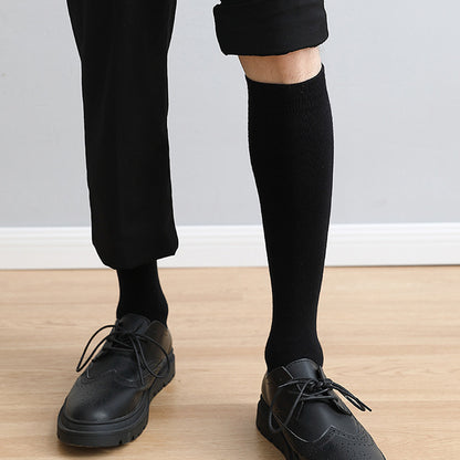 Plus Size Elasticity Knee High Socks(3 Pairs)