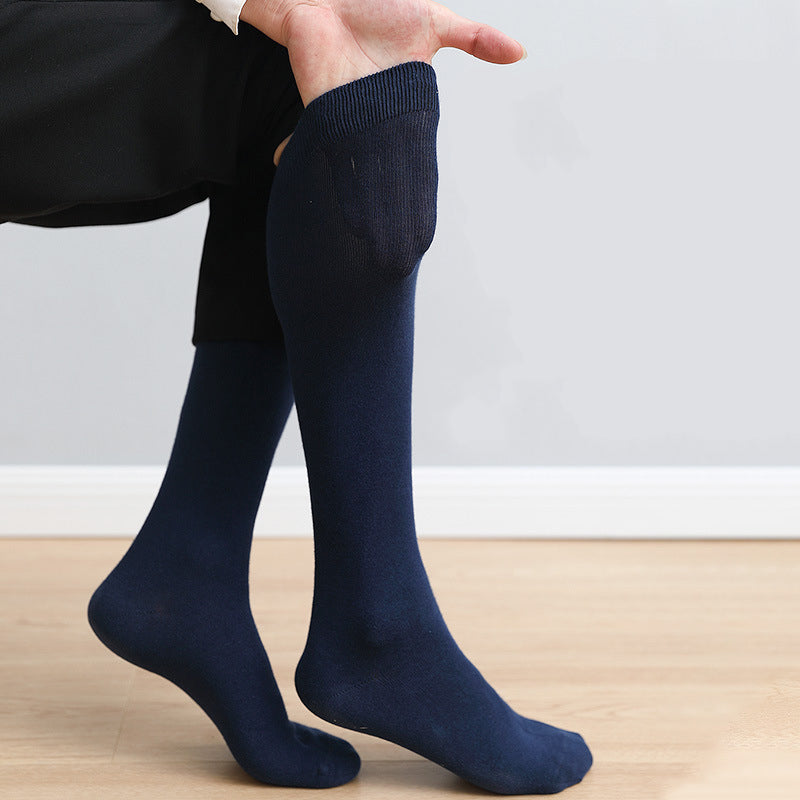 Plus Size Elasticity Knee High Socks(3 Pairs)