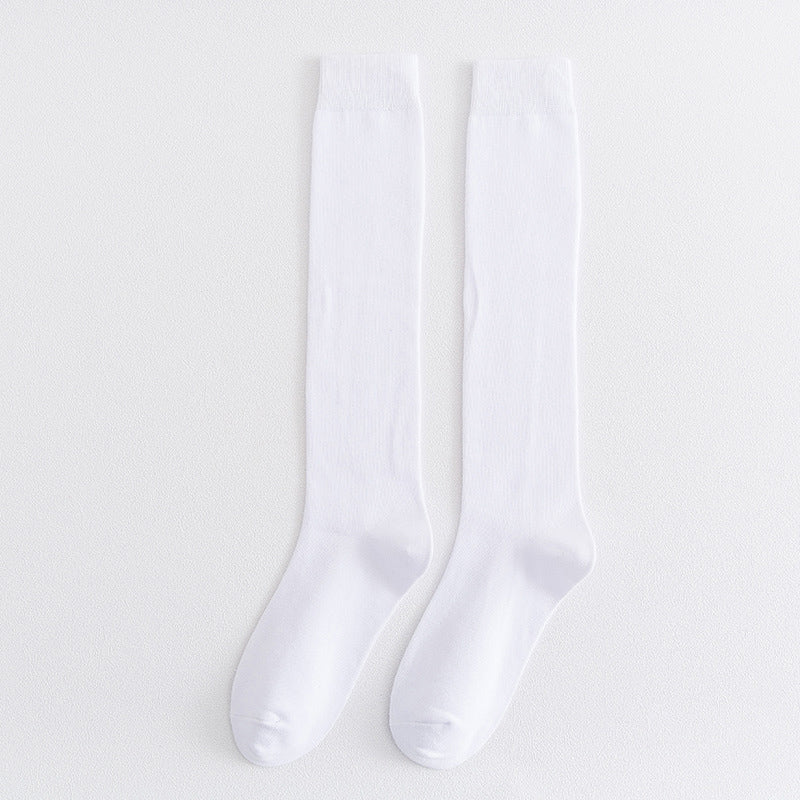 Plus Size Elasticity Knee High Socks(3 Pairs)