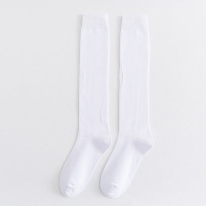 Plus Size Elasticity Knee High Socks(3 Pairs)