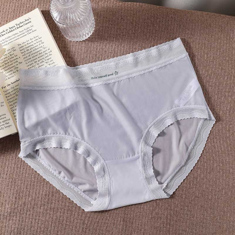 Plus Size Ultra Thin Ice Silk Panty(3 Packs)