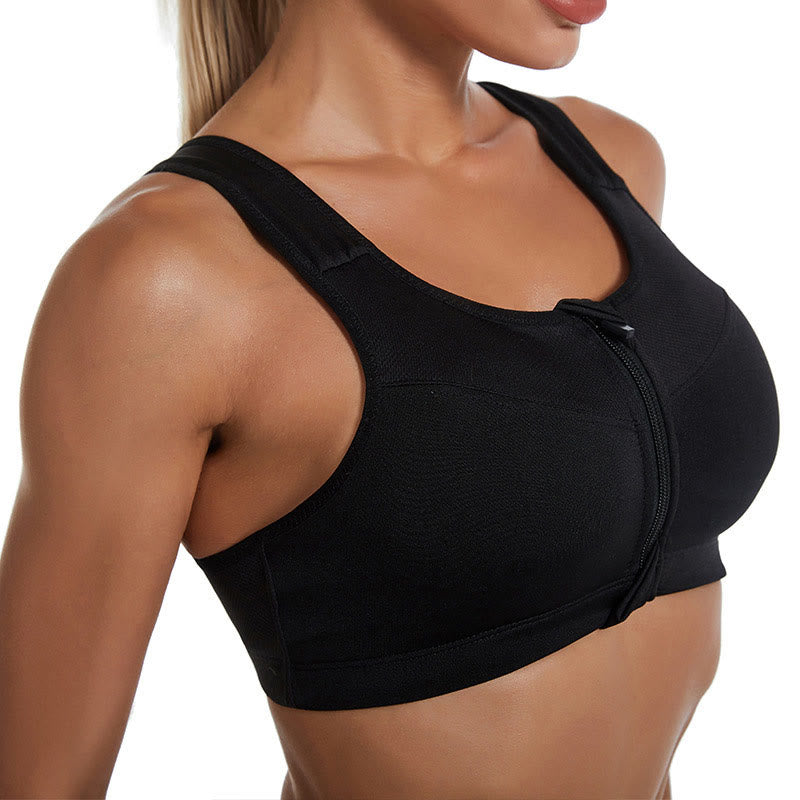 Plus Size Wirefree Cups Yoga Sports Bras(2 Packs)