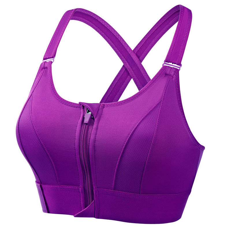 Plus Size Cross Back Sports Bras