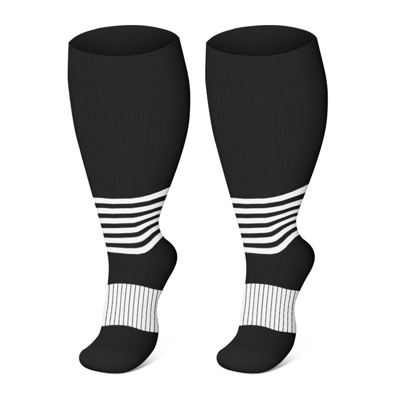 Plus Size Circulation Support Compression Socks(3 Pairs)