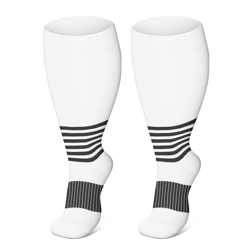 Plus Size Circulation Support Compression Socks