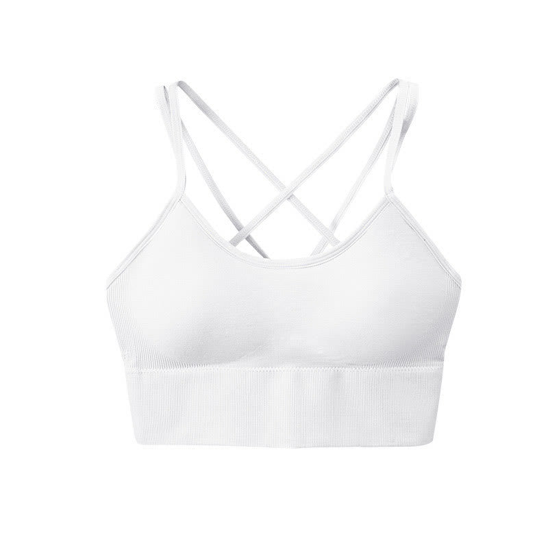 Plus Size Cross Back Sports Bras