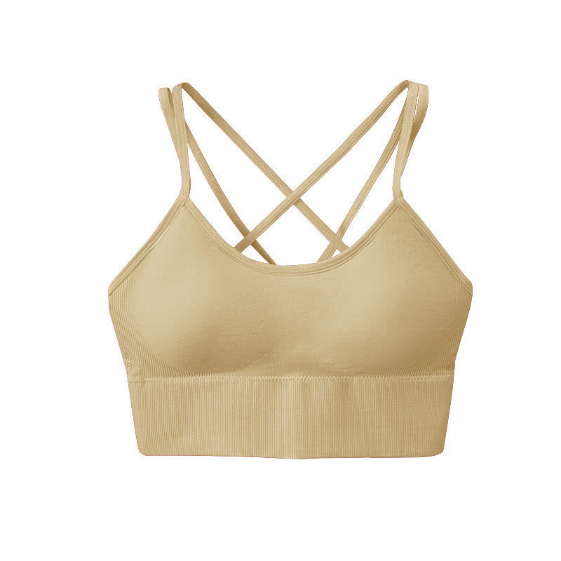 Plus Size Cross Back Sports Bras