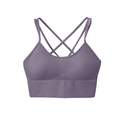 Plus Size Cross Back Sports Bras