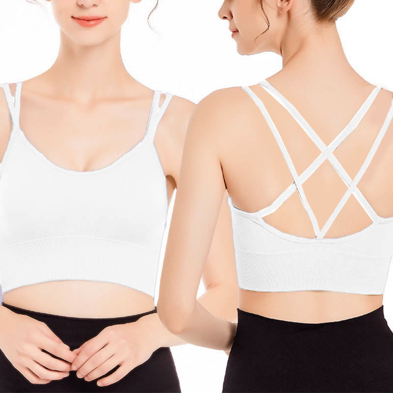 Plus Size Cross Back Sports Bras