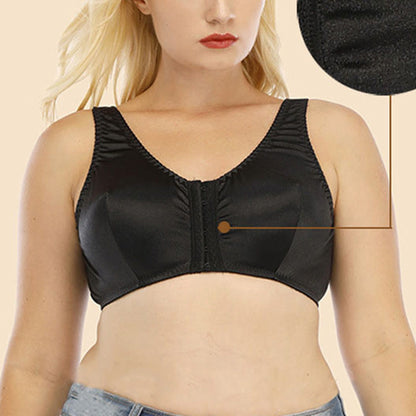 Plus Size Comfortable Front Buckle Wireless Bras