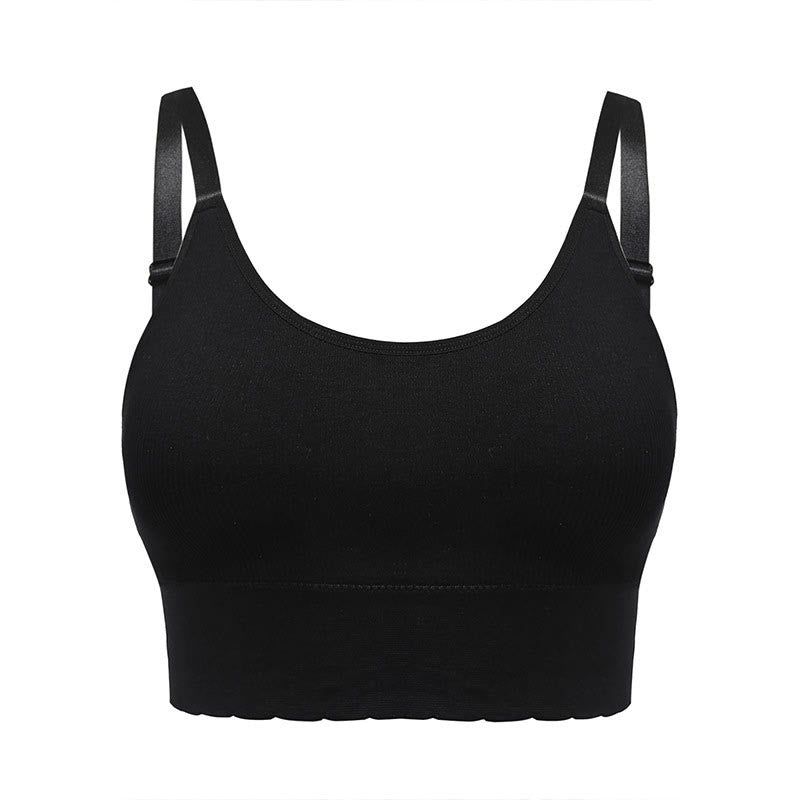 Plus Size Elasticity Wireless Bras