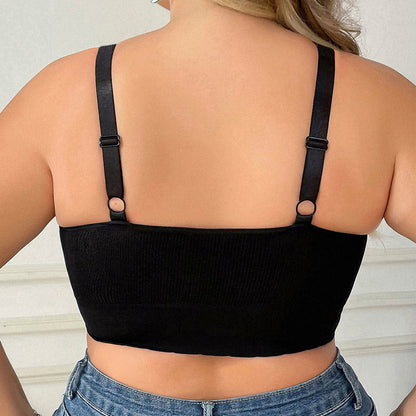 Plus Size Elasticity Wireless Bras