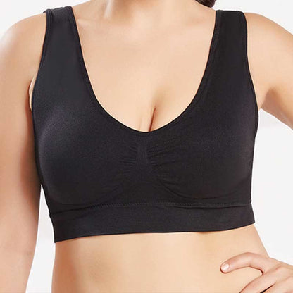 Plus Size Seamless Comfort Sports Bras