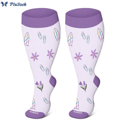 Free Today: Plus Size Summer Elements Compression Socks