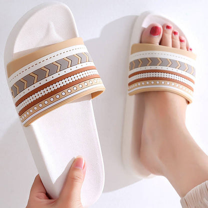 Plus Size Quick Drying Slides(2 Pairs)