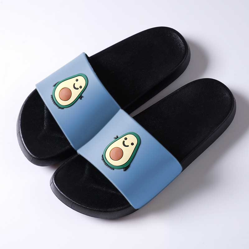 Plus Size Avocado Slides(2 Pairs)