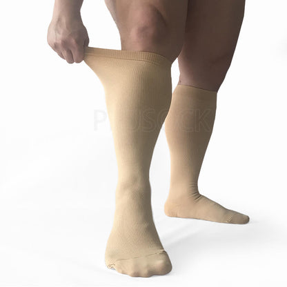 2XL-7XL Plus Size Pure Color Compression Socks