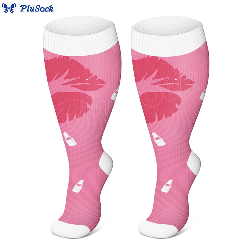 Plus Size Big Lips Compression Socks