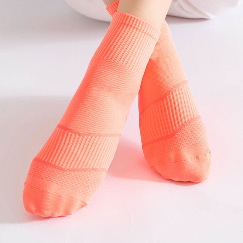 Plus Size Fashion Quarter Compression Socks(4 Pairs)