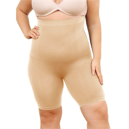 Plus Size High Waist Compression Shorts