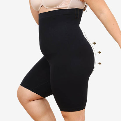 Plus Size High Waist Compression Shorts