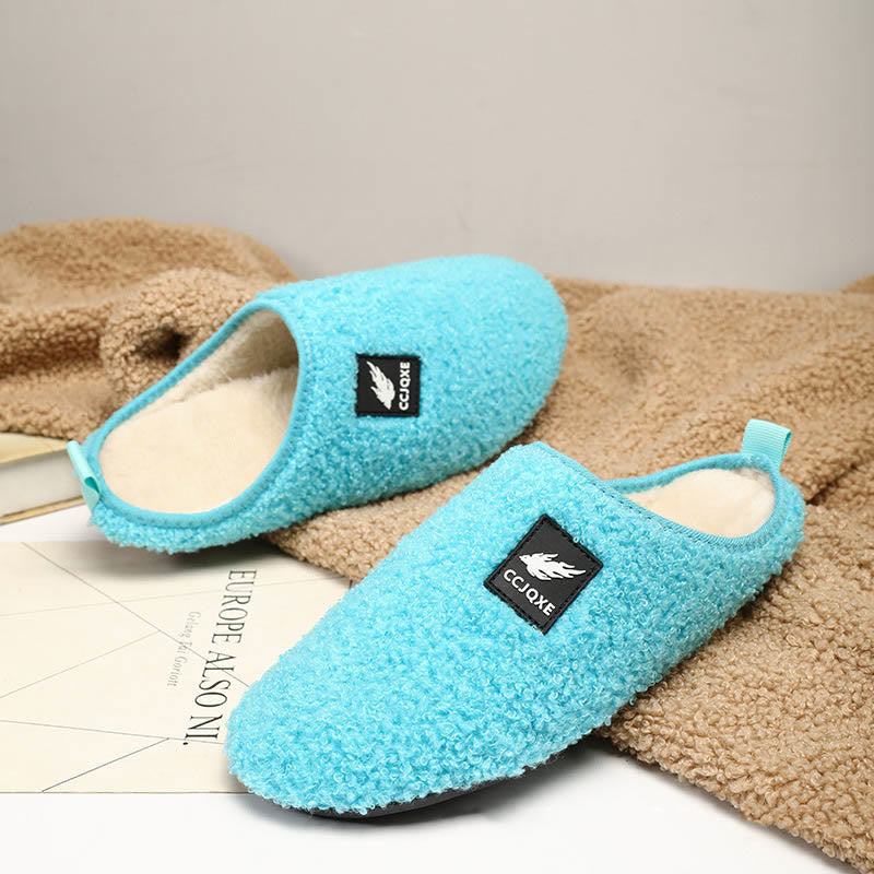 Plus Size Solid Color Classic Slippers