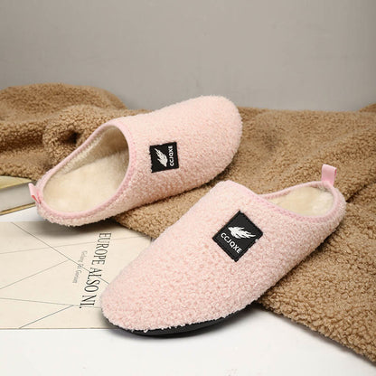 Plus Size Solid Color Classic Slippers