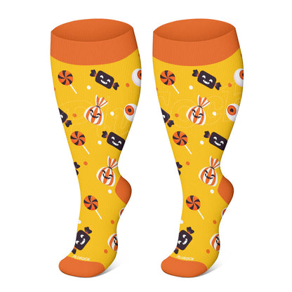 Plus Size Halloween Series Compression Socks