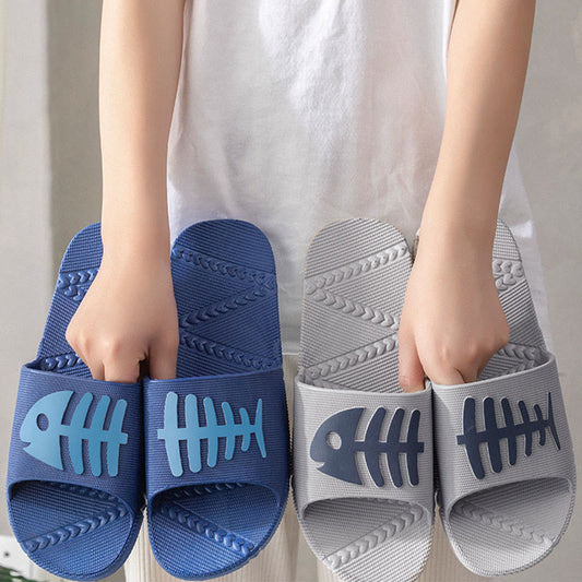 Plus Size Fishbone Slides(3 Pairs)