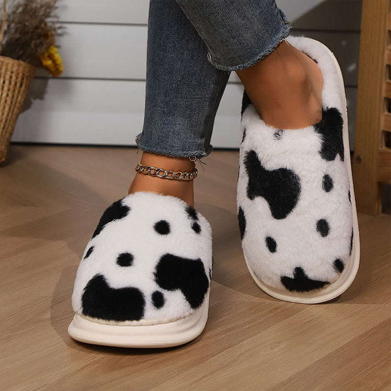 Plus Size Spots Slippers(2 Pairs)