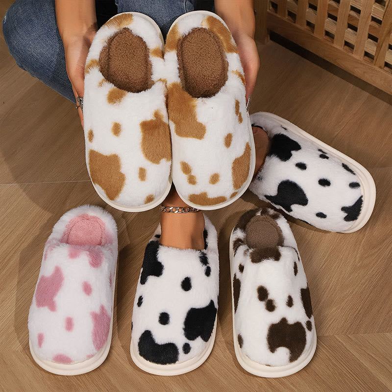 Plus Size Spots Slippers(2 Pairs)