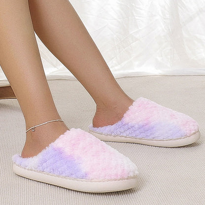 Plus Size Tie Dye Slippers