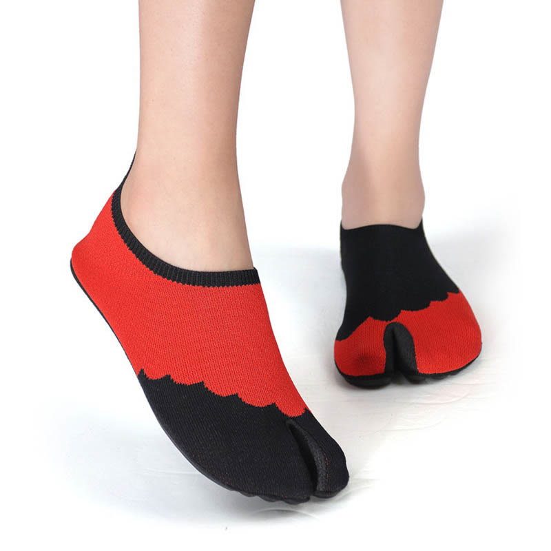 Plus Size Split Toe Swimming Slipper Socks