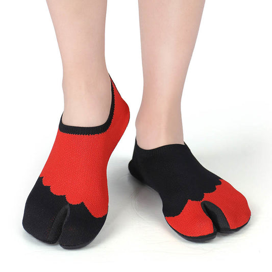 Plus Size Split Toe Swimming Slipper Socks