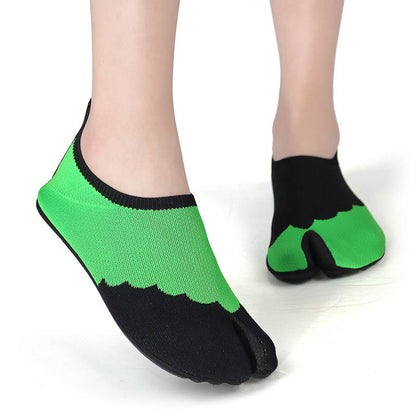 Plus Size Split Toe Swimming Slipper Socks