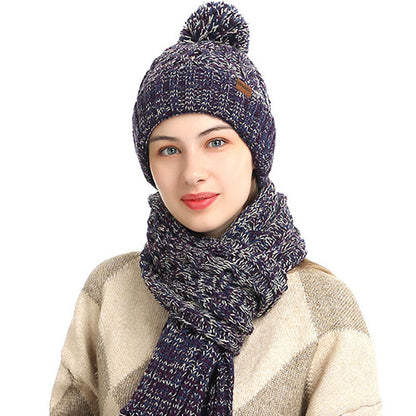 Classic Matching Gloves Beanie Scarf 3 In 1 Set