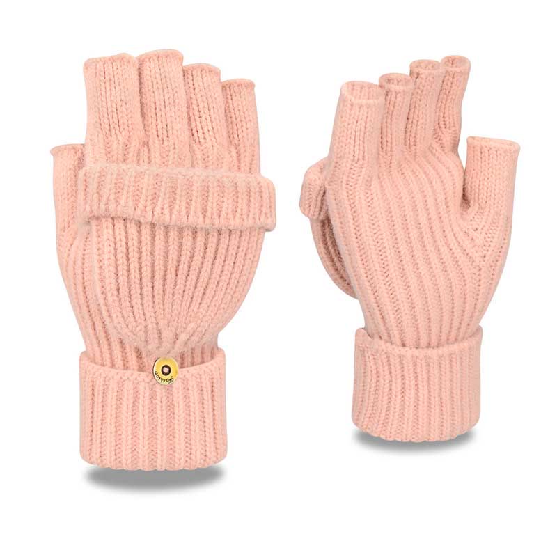 Winter Warm Knitted Fingerless Gloves